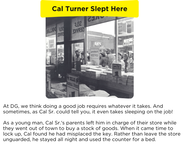 Cal Turner Slept Here