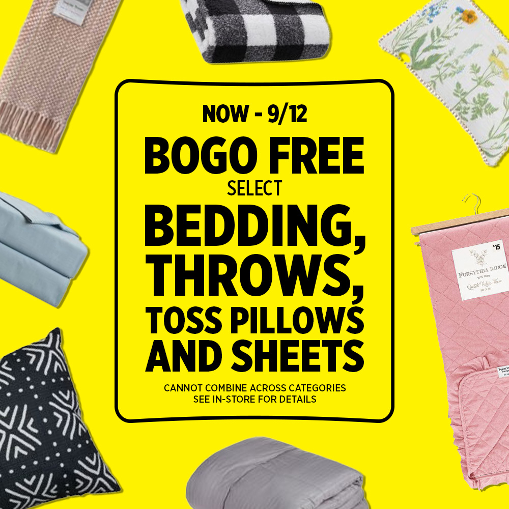 BOGO FREE Sales Event (9/06 – 9/12)