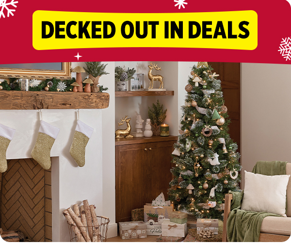 Deck Out In Deals. Holiday Finds for Less.