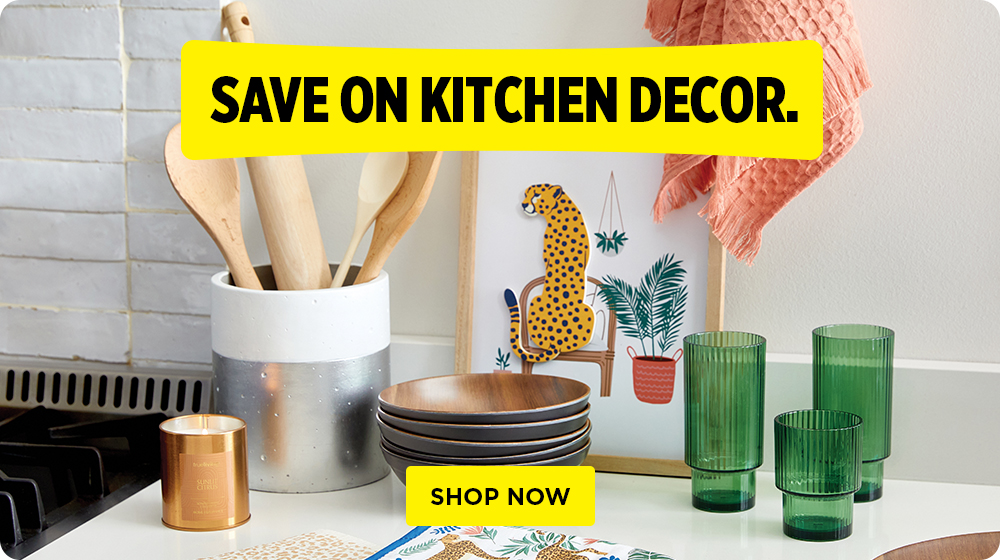 Save on Kitchen Decor
