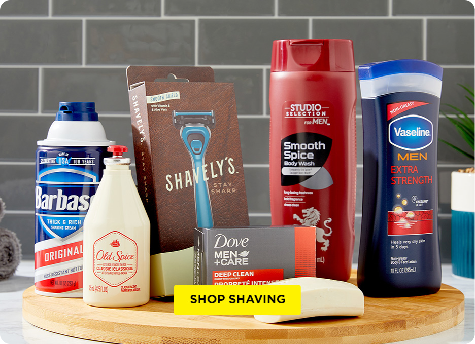 Save on Shaving Supplies