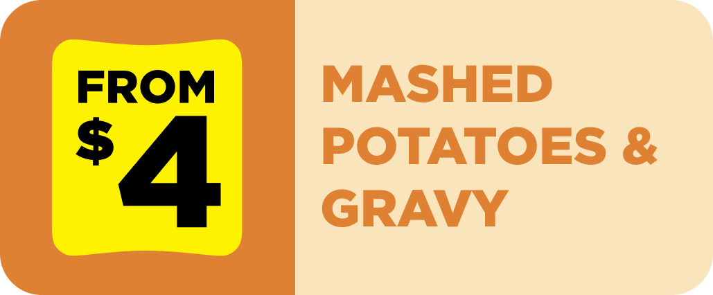 Mashed potatoes and gravy