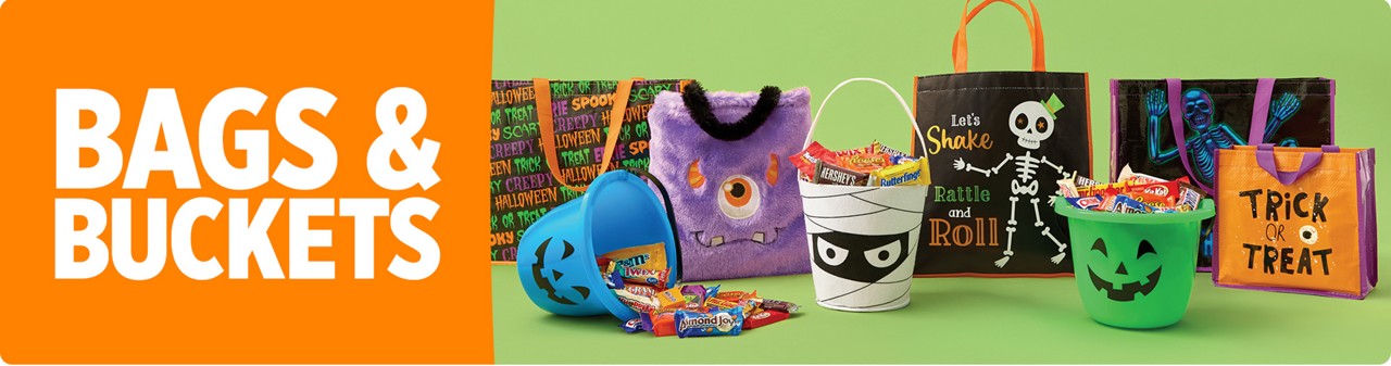 Halloween Bags and Buckets