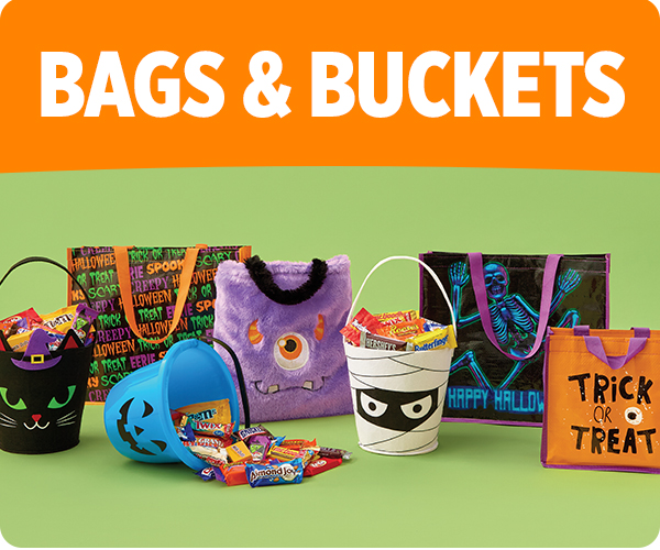 Halloween Bags and Buckets