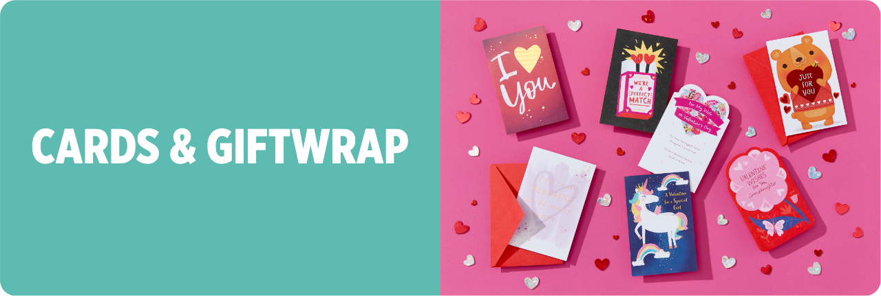 Cards and giftwrap