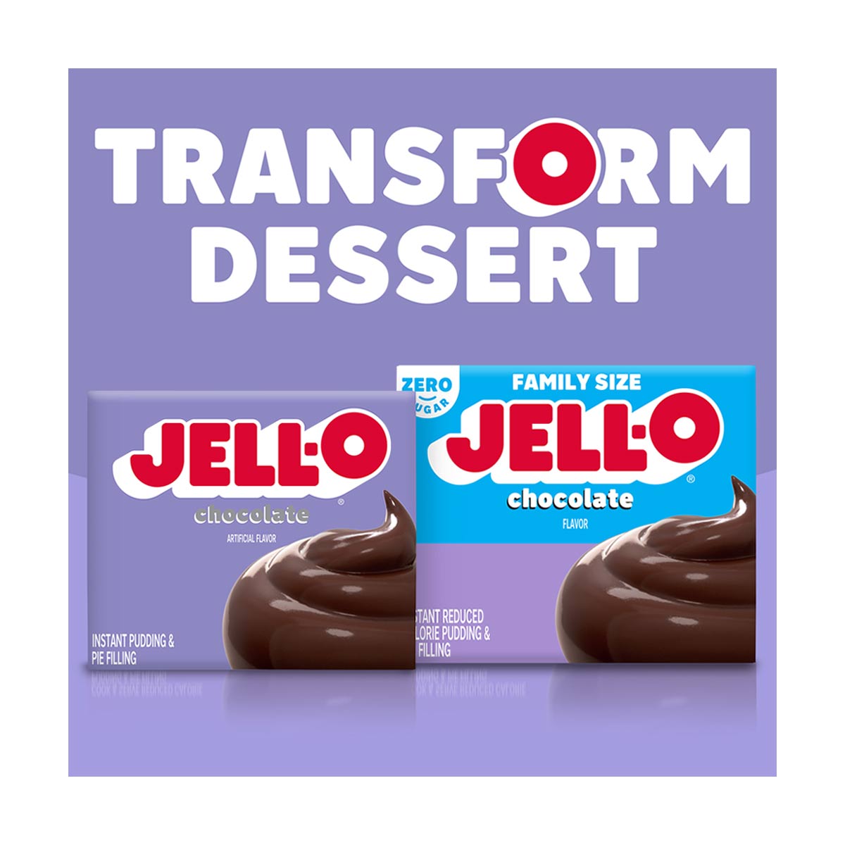 Jell O Chocolate Artificially Flavored Instant Pudding & Pie ...