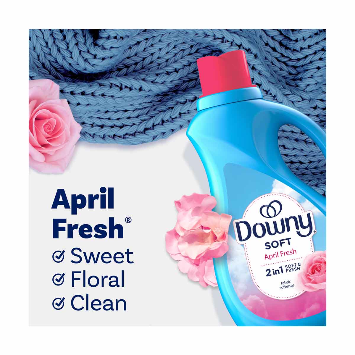 Downy Ultra Original Softer Liquid Fabric Conditioner, April