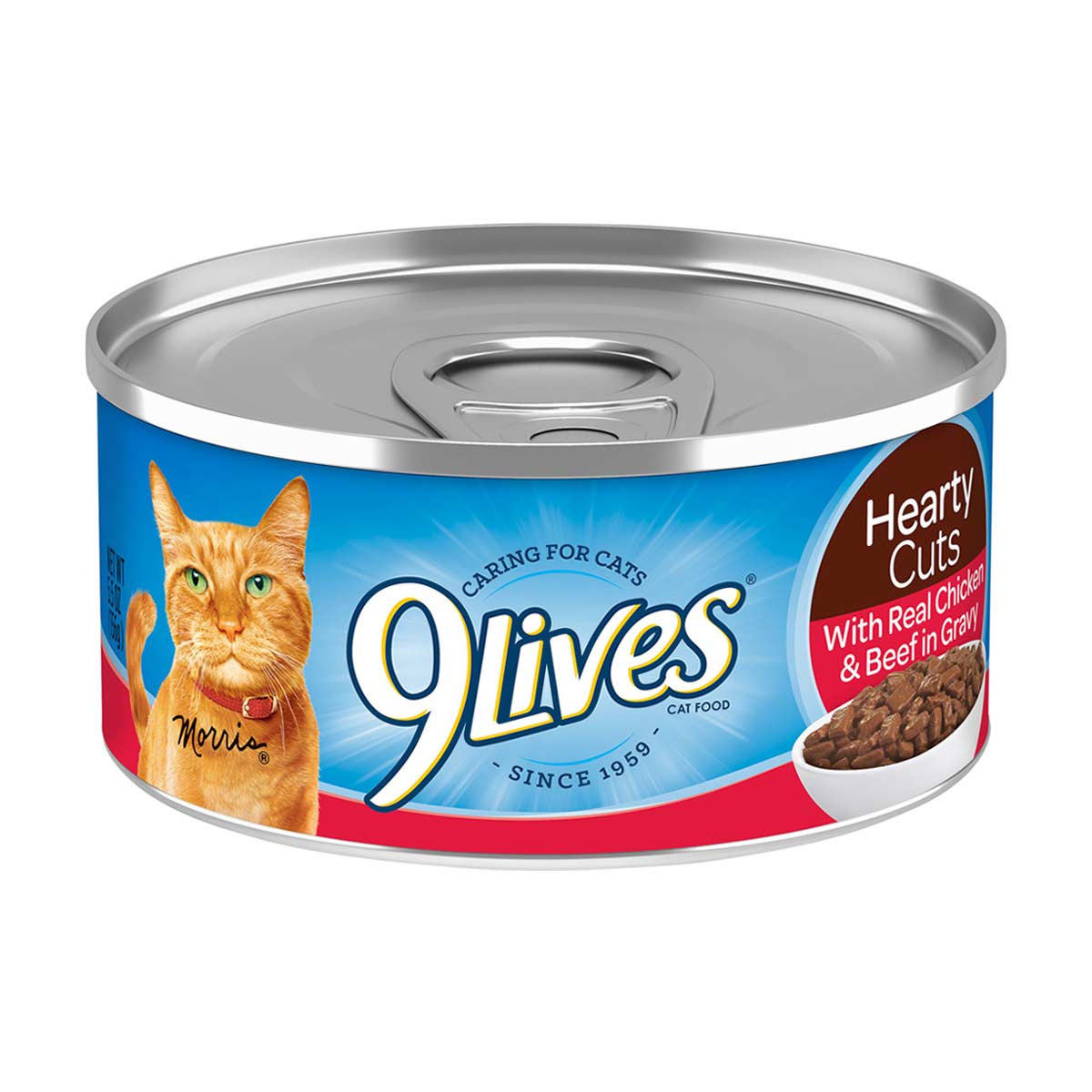 9Lives-Hearty-Cuts-With-Real-Beef-&-Chicken-In-Gravy-Wet-Cat-Food,-5.5-oz