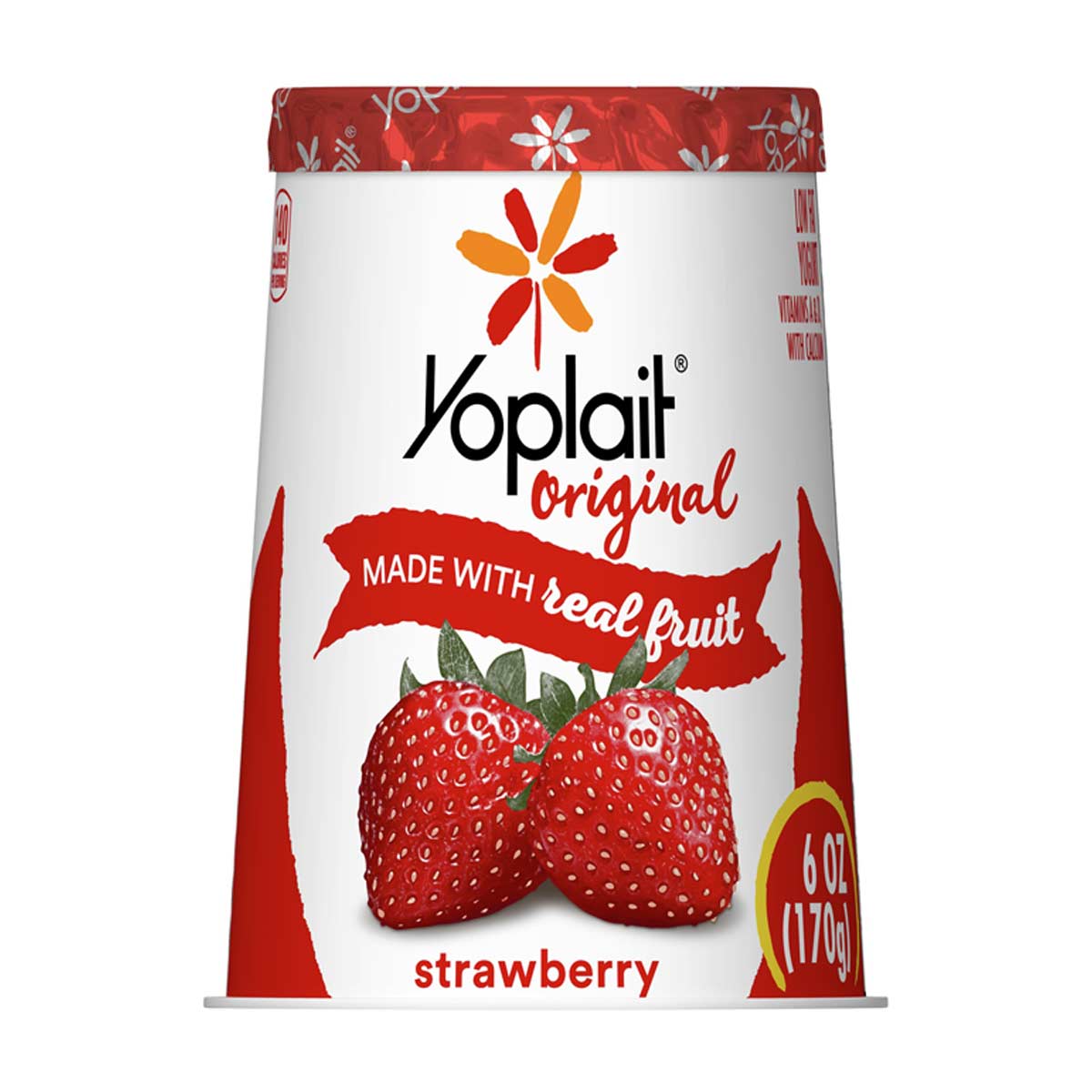 Yoplait Yogurt Strawberry, 6 oz