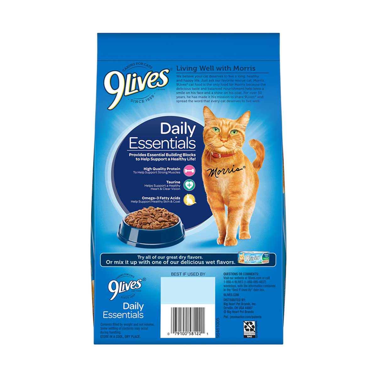 9 lives daily essentials cat food best sale