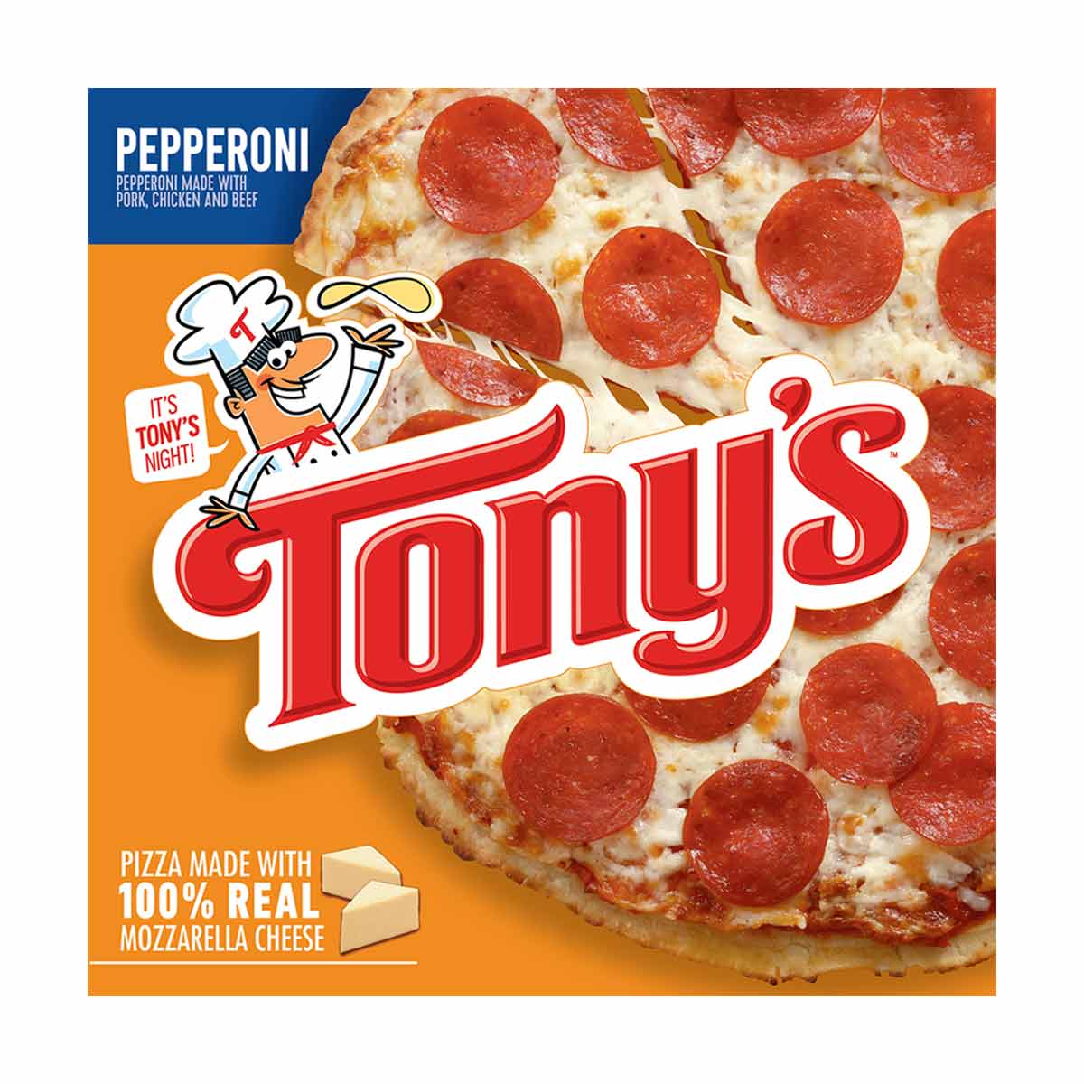 【セール】 福袋 の通販 Frozen Style Pizzeria Pepperoni Tony's Pizza, oz 18.56 貨幣