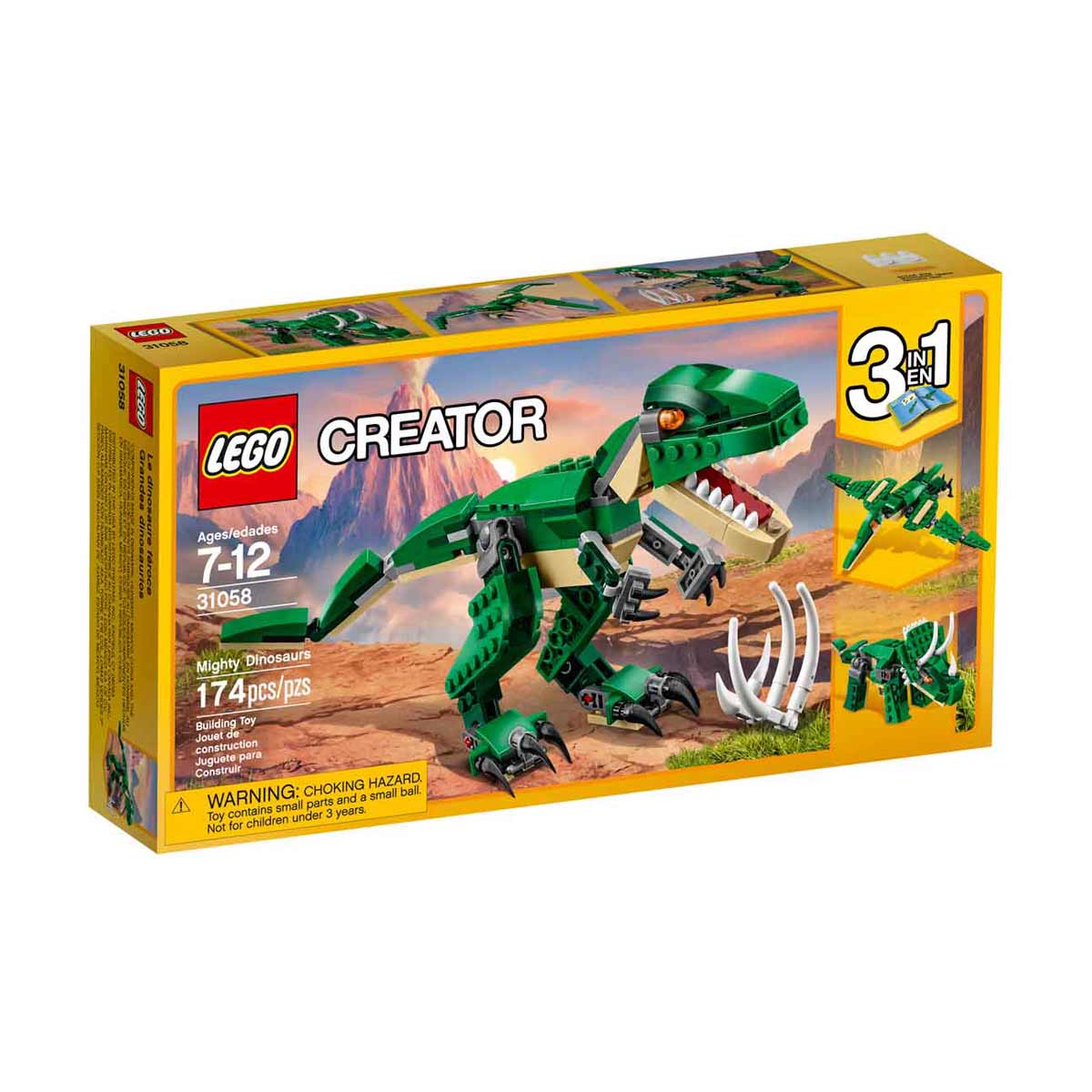 LEGO Creator Mighty Dinosaurs 31058