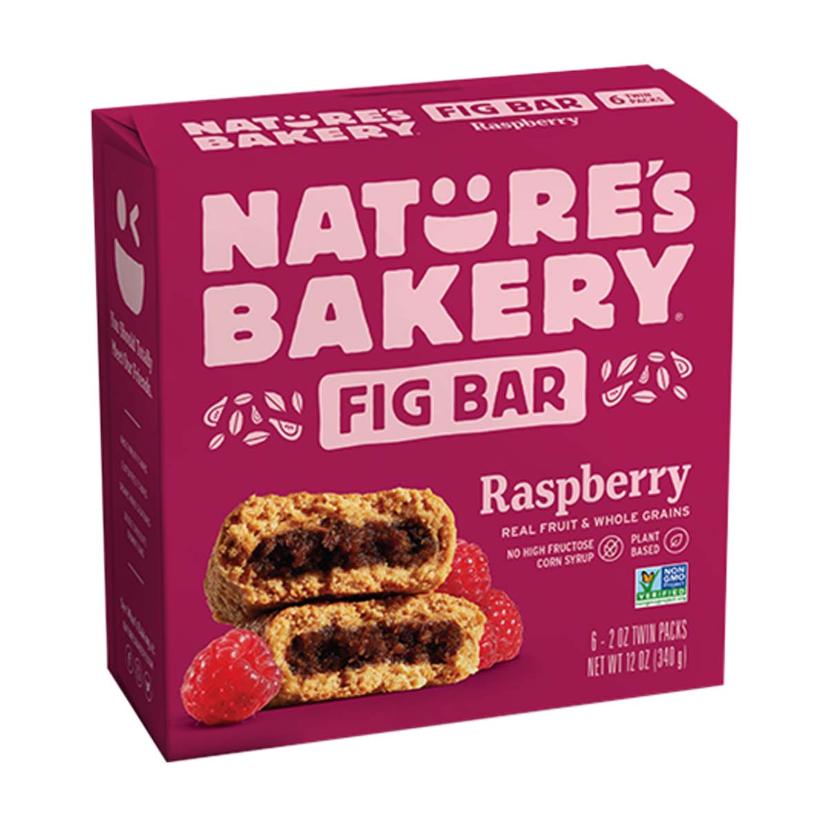 Nature's Bakery Raspberry Fig Bar, 12 oz - 6 ct