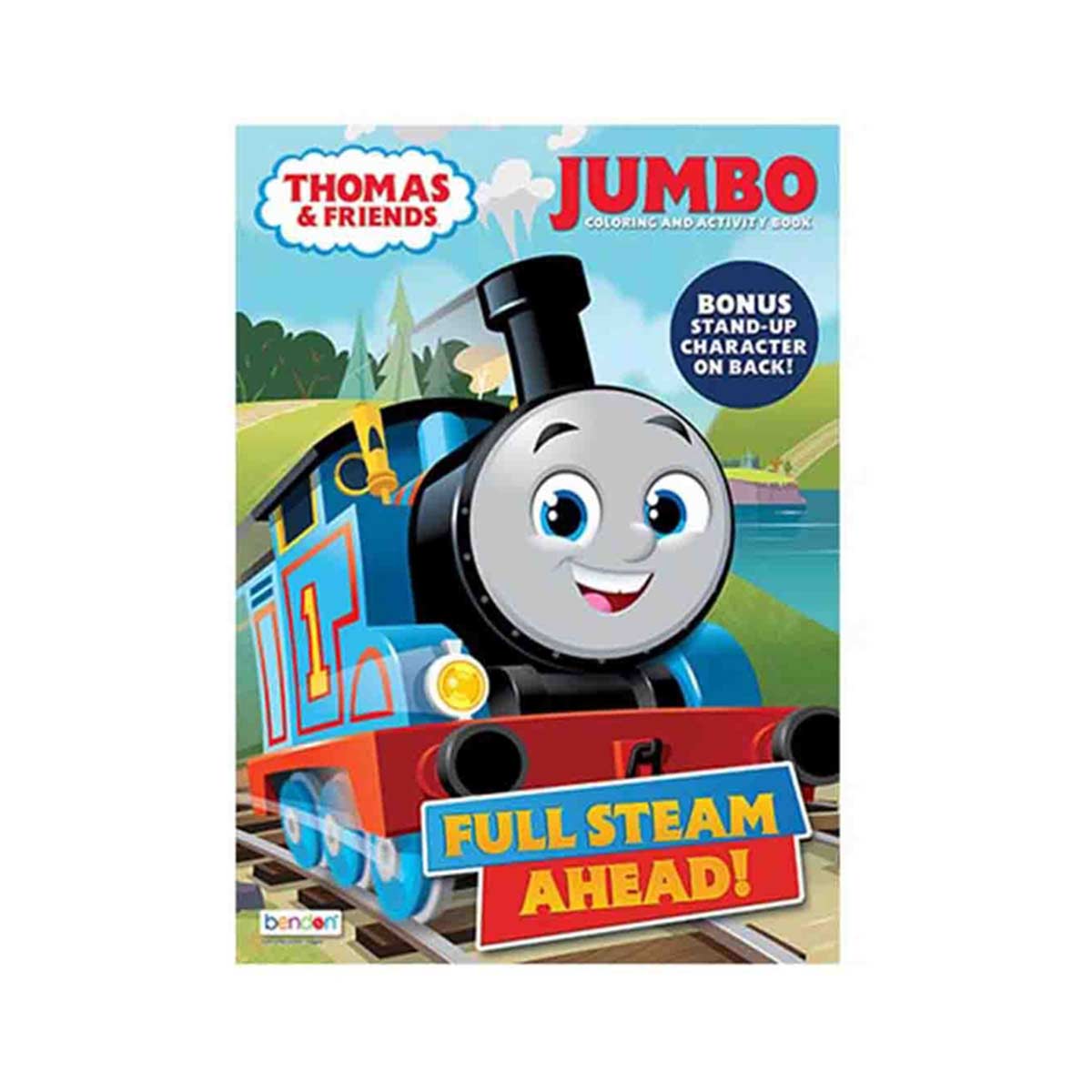 Bendon Thomas & Friends Jumbo Coloring and Activity Book - Assorted