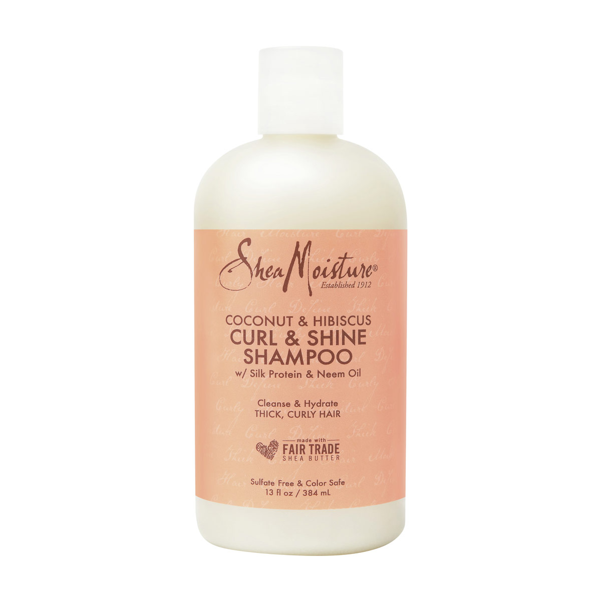 SheaMoisutre Curl & Shine Shampoo, Coconut & Hibiscus, 13 fl oz