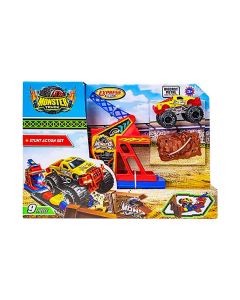 Express Wheels Monster Truck Stunt Action Set