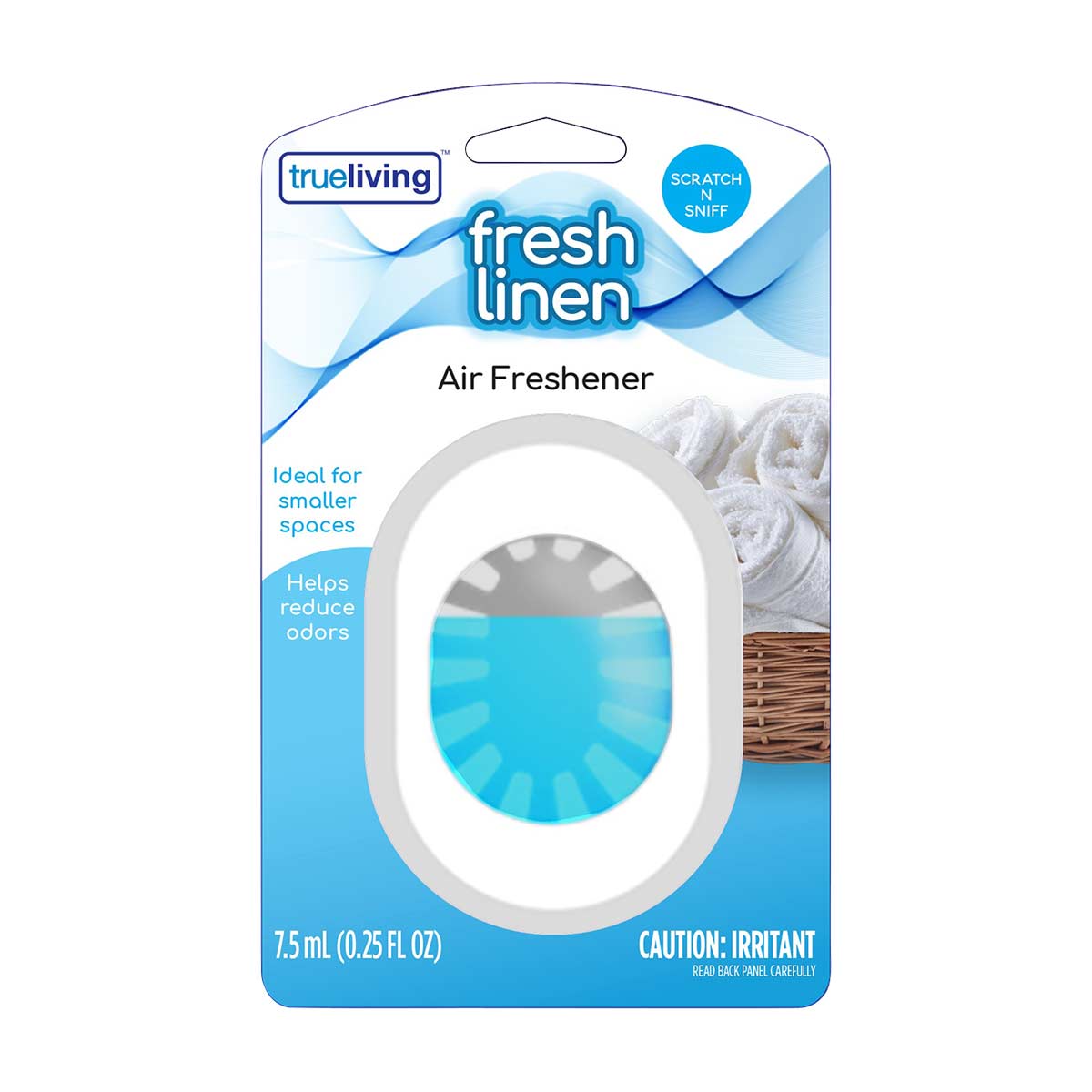True Living Small Places Air Freshener - Fresh Linen, 0.25 fl oz