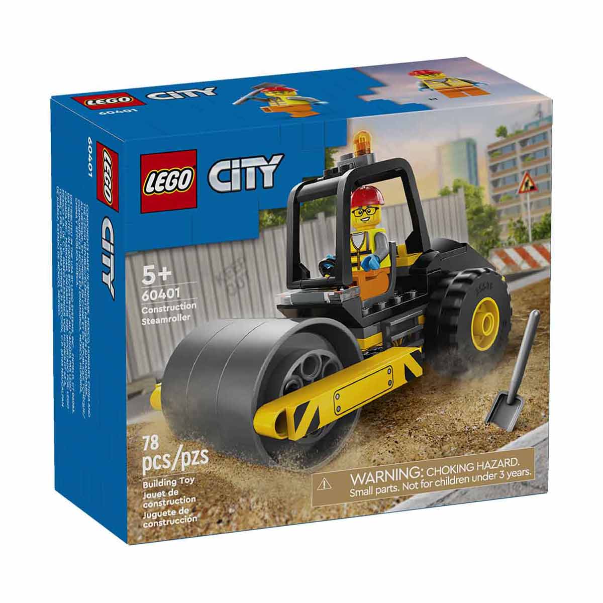 LEGO City Construction Steamroller Set 60401