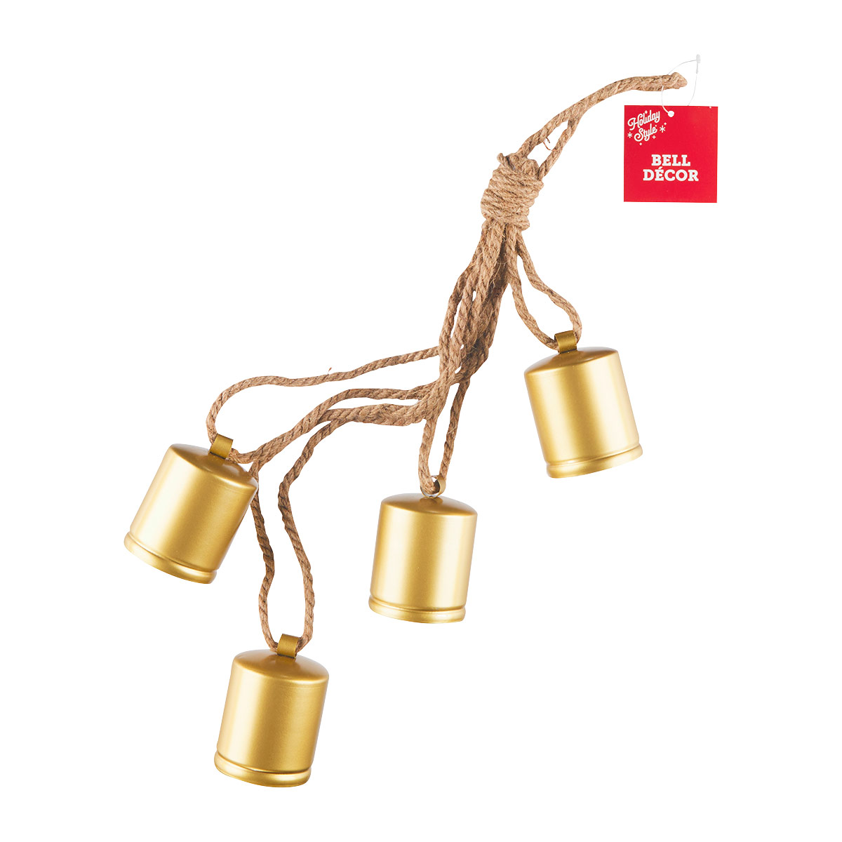 Buy Holiday Style Christmas Glossy Bell Décor, 4 ct - Assorted