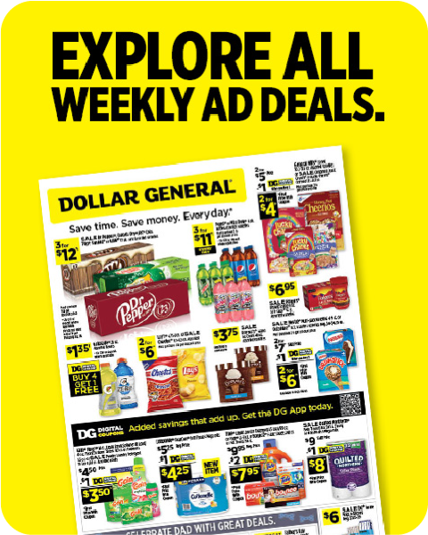 Koopje Antagonist Kennis maken Weekly Ads: Get the Latest Deals & Savings | Dollar General