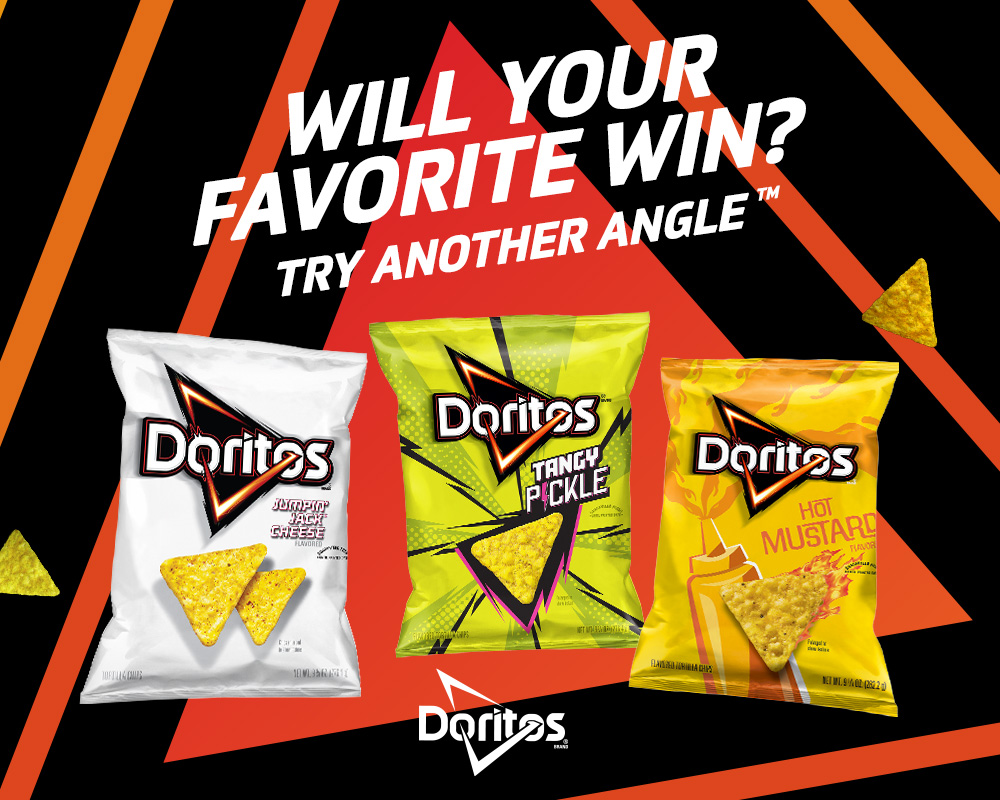 Doritos Pick A Flavor Footer